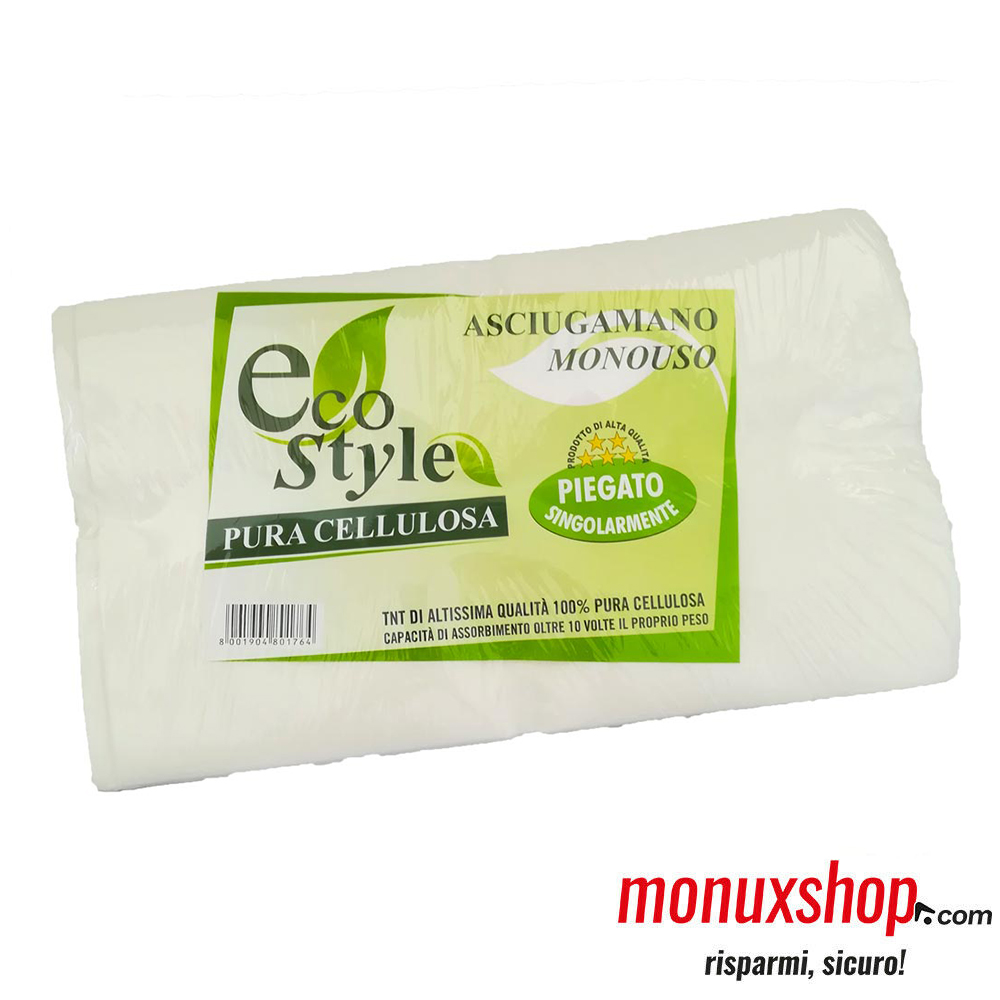 ASCIUGAMANO MONOUSO PER PARRUCCHIERI ECO STYLE 40PZ 