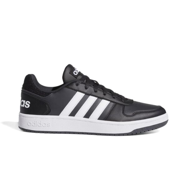 Scarpe Adidas Hoops 2.0 Nere e Bianche