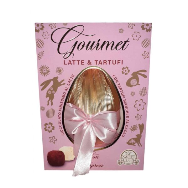 Uovo di Pasqua 2021 Sweet Club Latte e Tartufo